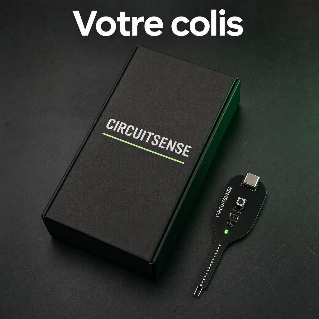 Colis CircuitSense™ avec emballage de marque