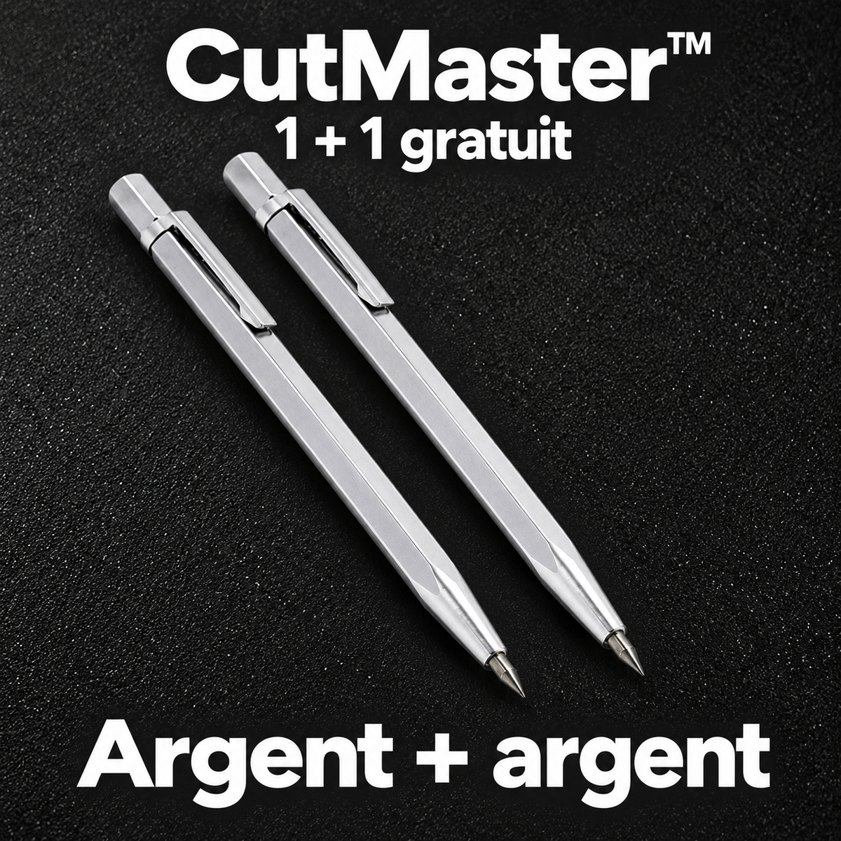 1+1 OFFERT · AUJOURD'HUI · CutMaster™ · Boostez votre productivité !