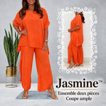-50 % · OFFRE LIMITÉE · Jasmine™ · Ensemble tailleur deux pièces coupe décontractée