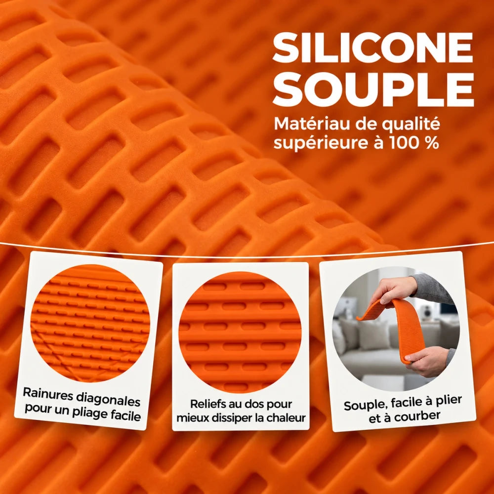 1+1 OFFERT · AUJOURD'HUI · OmniStand™ · Support pliable en silicone