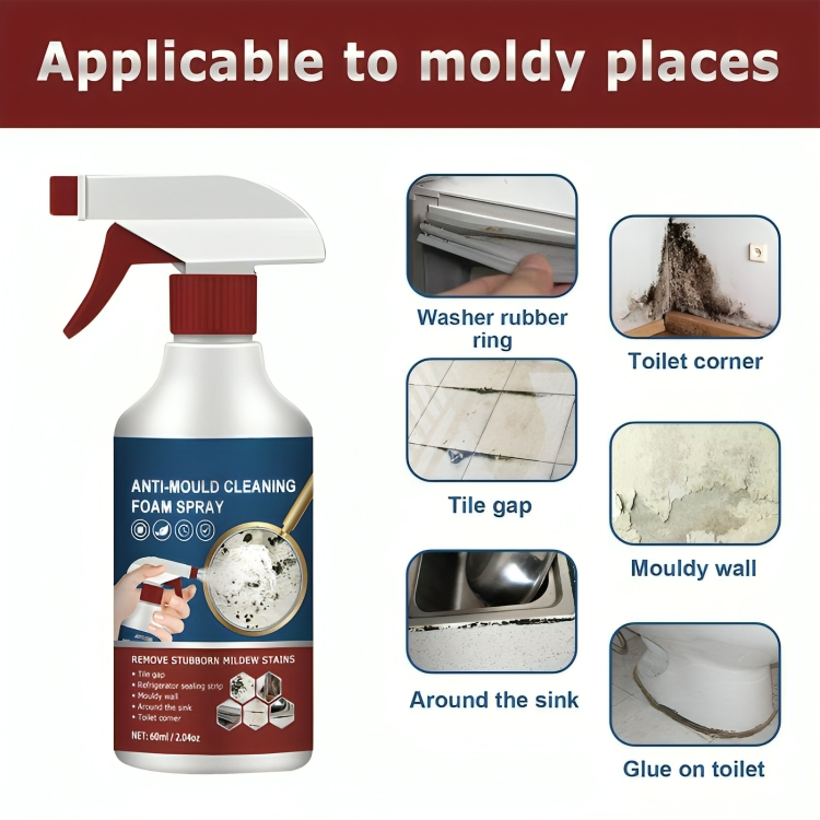 1 + 1 GRATUIT AUJOURD'HUI | MoldAway™ | Mousse magique nettoyante anti-moisissure