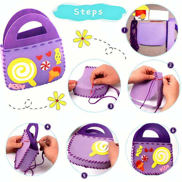 4 + 4 GRATUIT AUJOURD'HUI | CraftBag™ | Sacs DIY pour enfants
