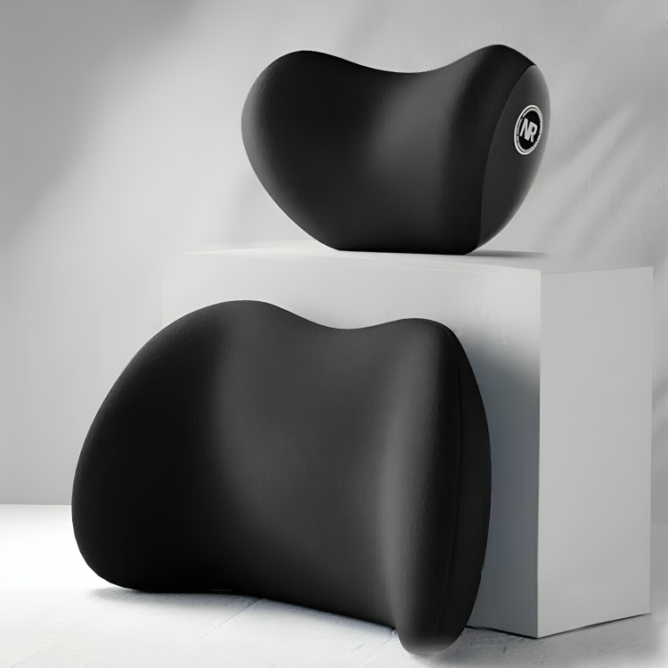 50% DE REMISE TEMPORAIRE | ComfyRide™ | Coussin de tête et coussin lombaire pour siège auto
