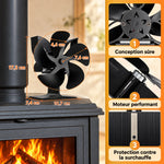 -50 % · OFFRE LIMITÉE · EcoFan™ · Ventilateur de cheminée à 4 pales