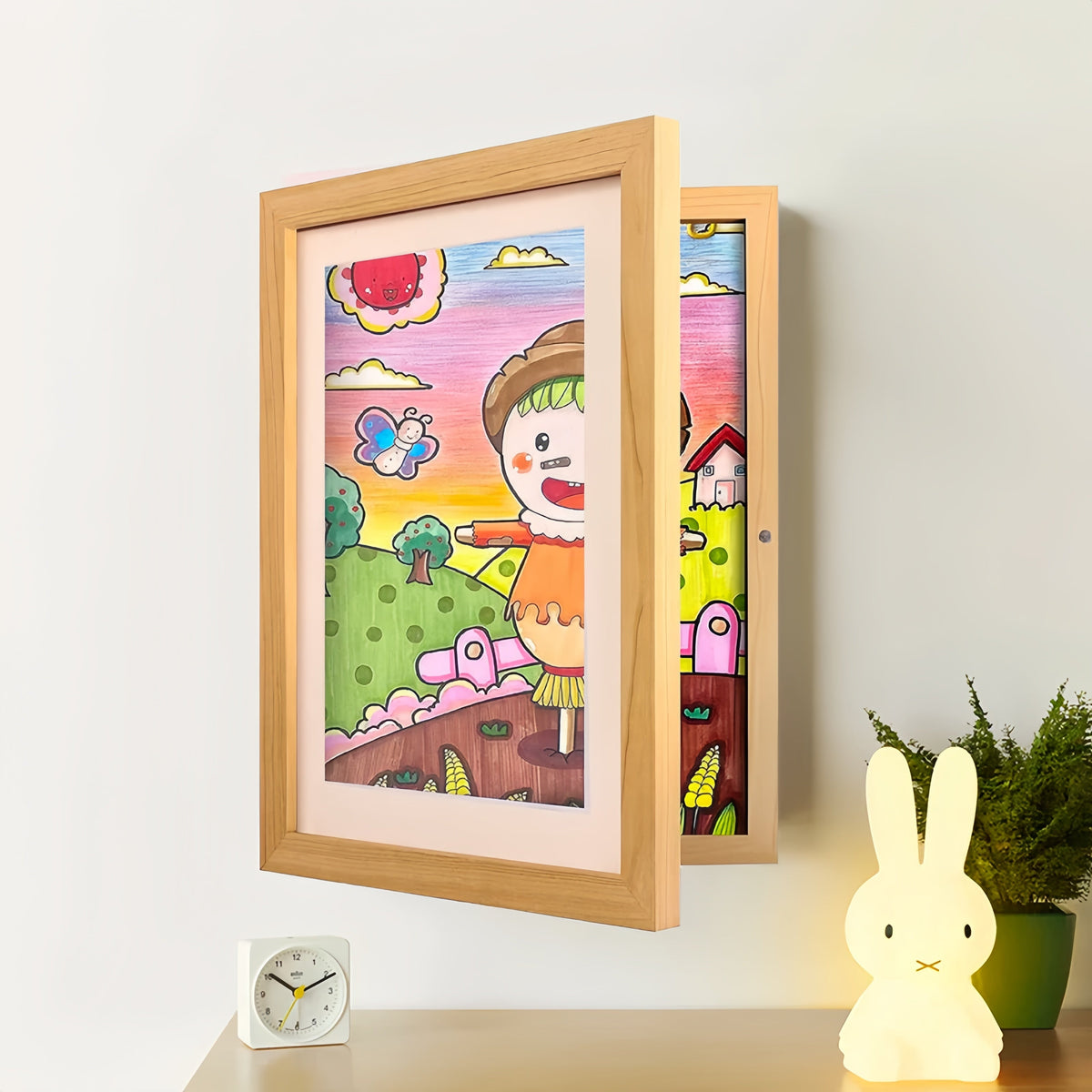 -50 % · OFFRE LIMITÉE · ArtVault™ · Cadre pour dessins d'enfants
