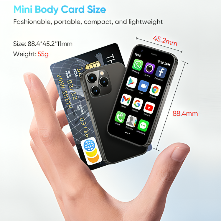50 % DE RÉDUCTION TEMPORAIRE | TinyPhone™ | Mini-Smartphone