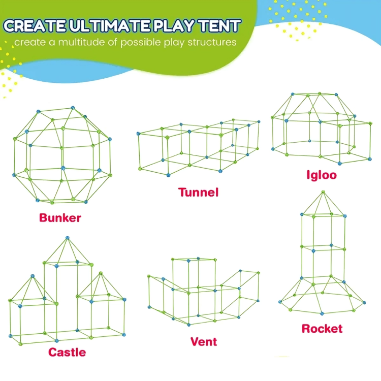 50% DE REMISE TEMPORAIRE | CreativeBuilder™ | Kit de construction Fort