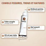 -50 % · OFFRE LIMITÉE · MagicGel™ · Répare instantanément le cuir abîmé !
