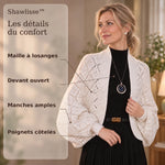 -50 % · OFFRE LIMITÉE · Shawlisse™ · Gilet châle 3-en-1