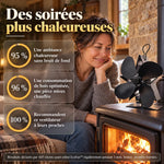 -50 % · OFFRE LIMITÉE · EcoFan™ · Ventilateur de cheminée à 4 pales
