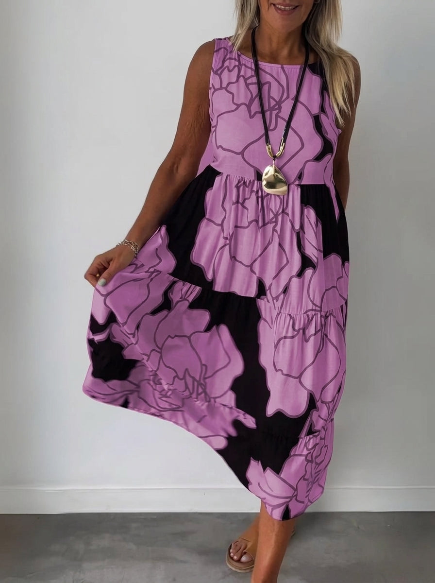 -60 % · OFFRE LIMITÉE · Maureen™ · Robe fleurie élégante