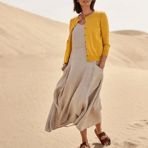 -50 % · OFFRE LIMITÉE · Bianca™ · Robe d’été vintage sans manches