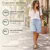 -50 % · OFFRE LIMITÉE · Jenna™ · Short femme en coton et lin