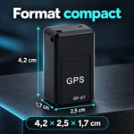-50 % · OFFRE LIMITÉE · PortableTracker™ ·  Mini traceur GPS