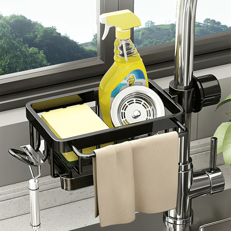 1 + 2 GRATIS HEUTE | TapCaddy™ | Ordentliche Küchenablage für Spüle - MODLIA