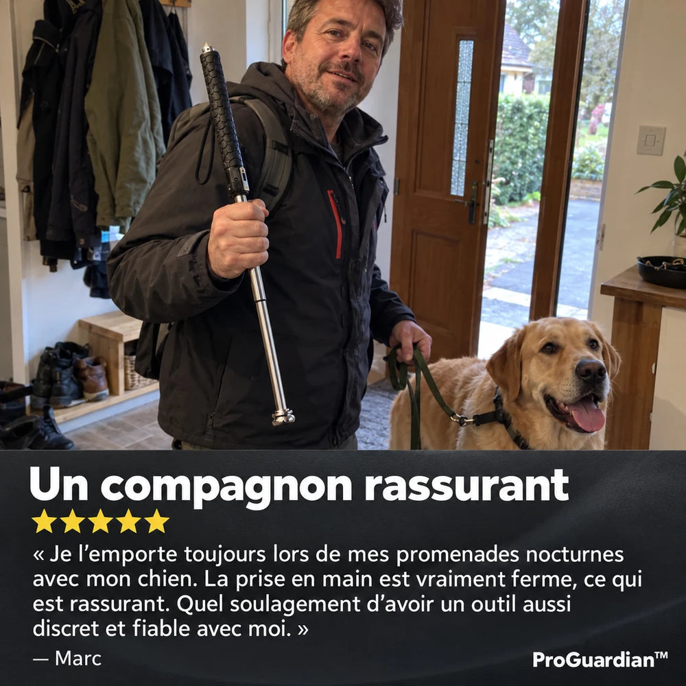 -50 % · OFFRE LIMITÉE · ProGuardian™ · Compagnon de protection 4-en-1