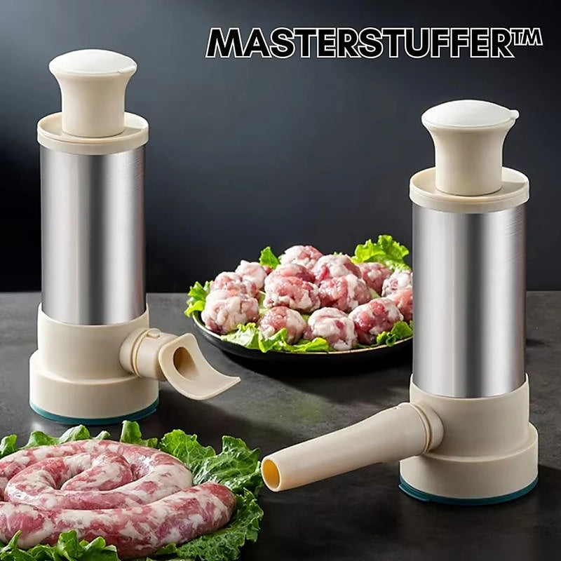 -50 % · OFFRE LIMITÉE · MasterStuffer™ · Saucisses et boulettes faciles !