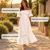 -50 % · OFFRE LIMITÉE · Penelope™ · Robe trapèze brodée pour femme