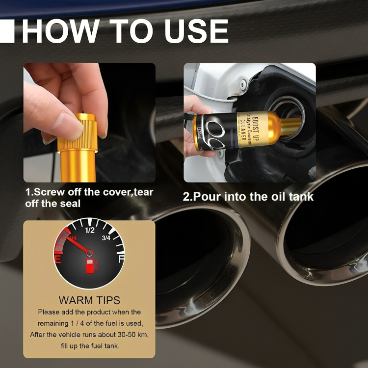 1 + 2 GRATUIT AUJOURD'HUI | EngineFix™ | Nettoyant pour catalyseur automobile