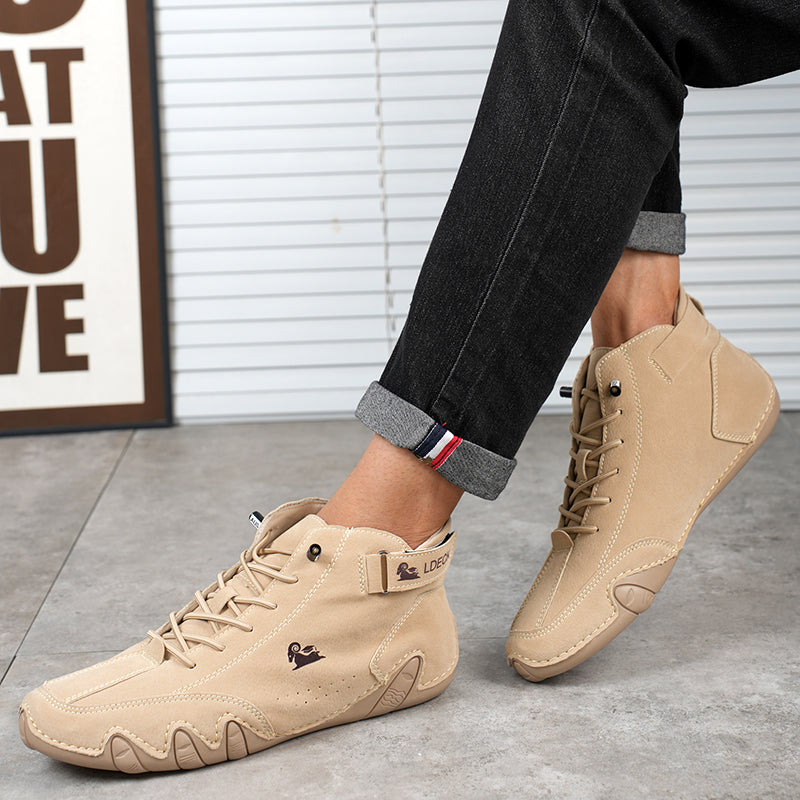 50% DE REMISE TEMPORAIRE | EnduraWalk™ | Chaussures orthopédiques en cuir imperméables et respirantes