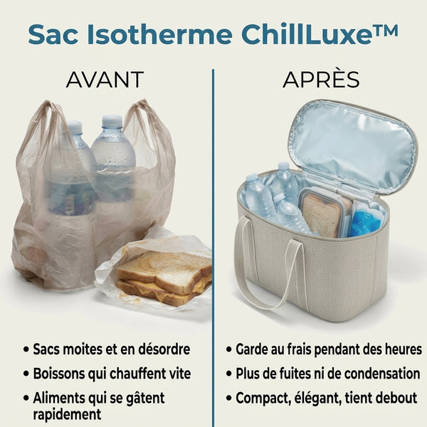 50 % DE REMISE TEMPORAIRE  ChillLuxe™ - Sac Isotherme