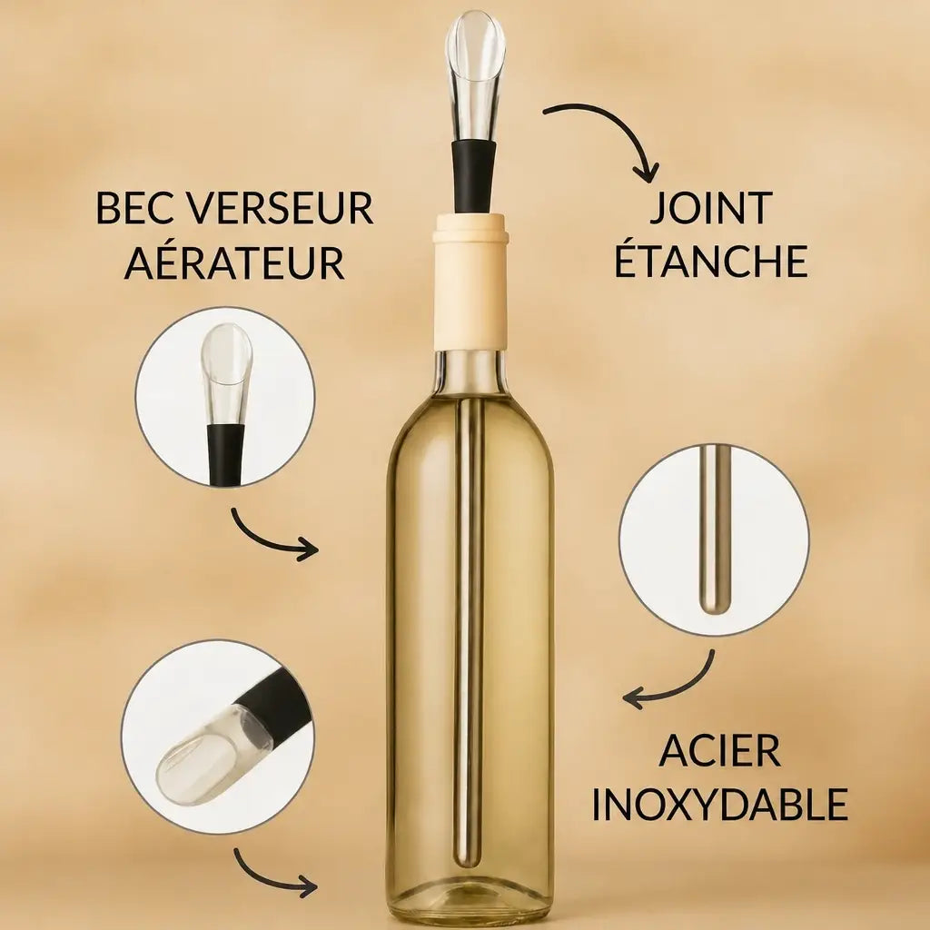 -50 % · OFFRE LIMITÉE · ChillRod™ · Vino Chill