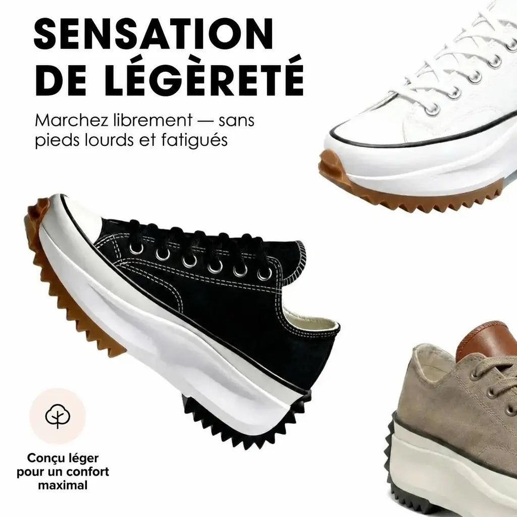 -50 % · OFFRE LIMITÉE · OrthoStride™ · Pas Confort