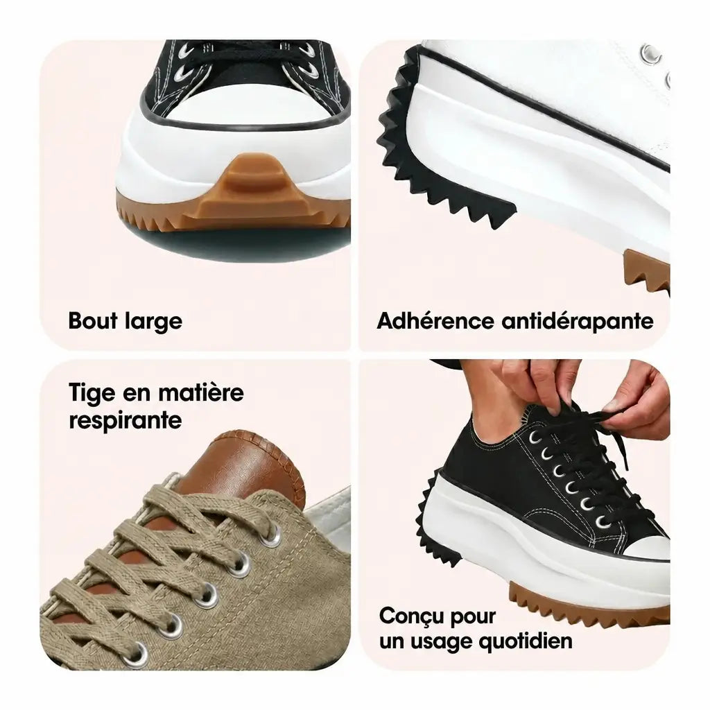 -50 % · OFFRE LIMITÉE · OrthoStride™ · Pas Confort
