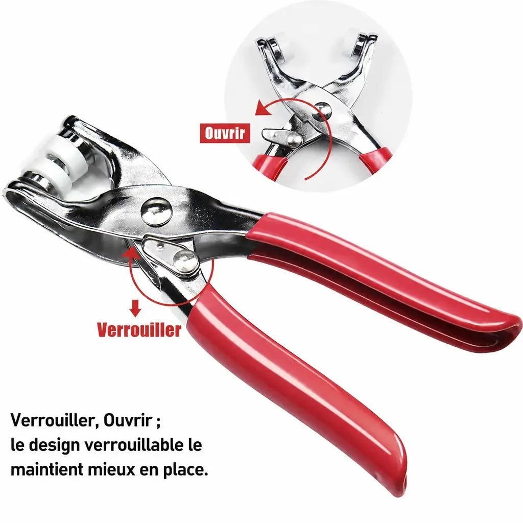 SnapCraft™ · Ensemble d'outils de presse avec pince à riveter pour boutons-pression en métal · -50 % · OFFRE LIMITÉE