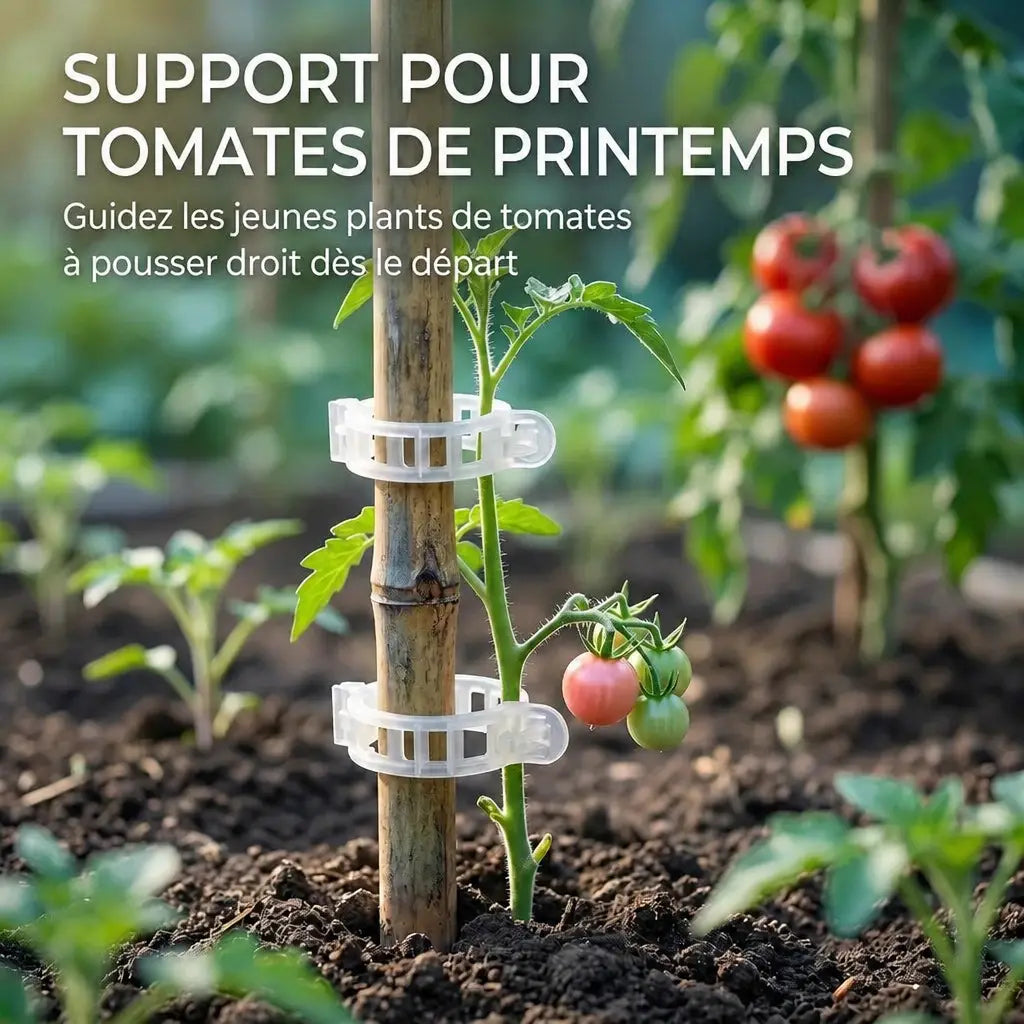 3+1 OFFERT · AUJOURD'HUI · StemHold™ · Clips pour plantes