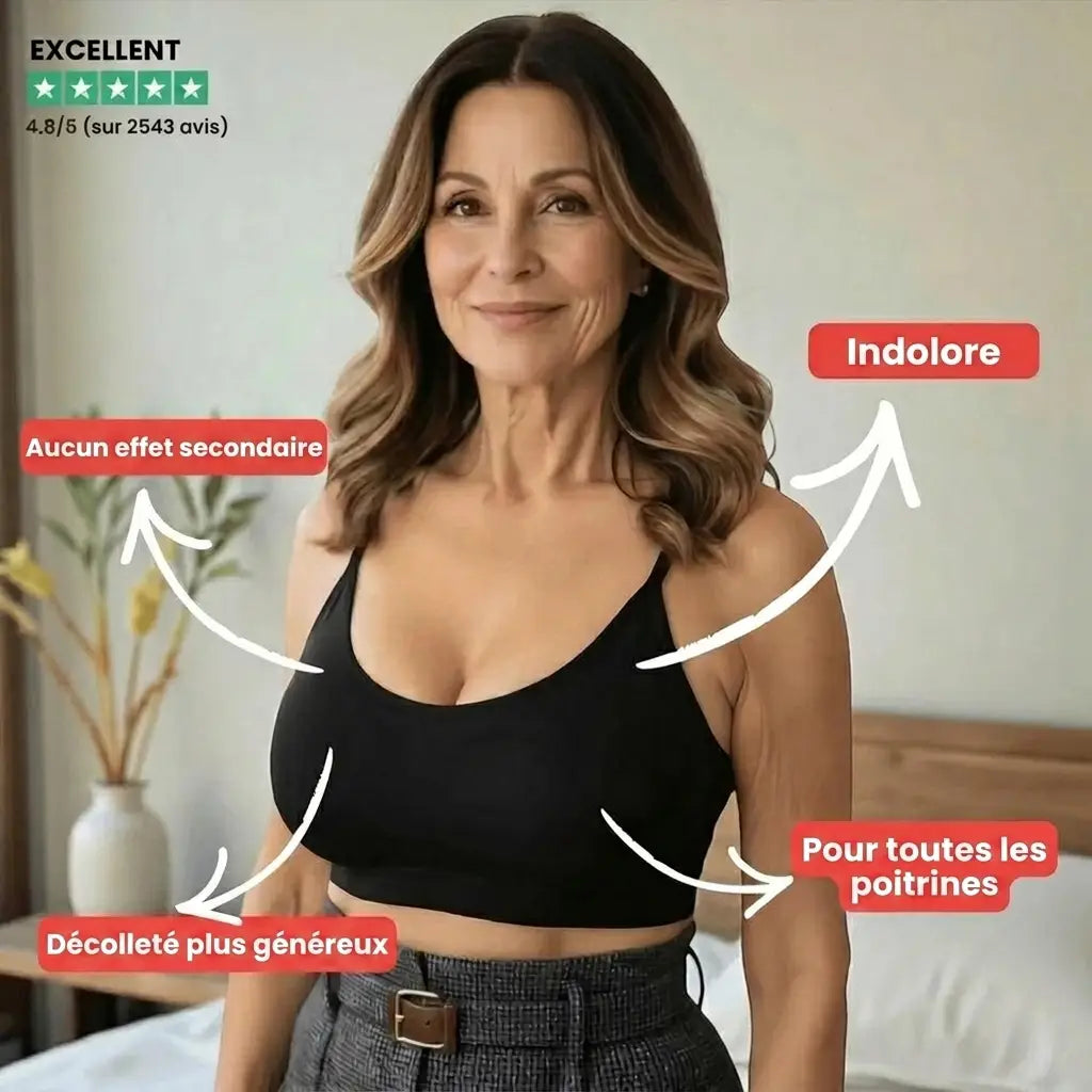 -50 % · OFFRE LIMITÉE · VivaLift™ · Soutien-gorge massant