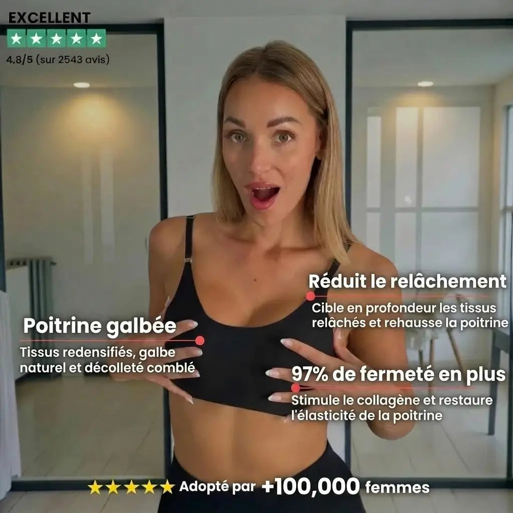 -50 % · OFFRE LIMITÉE · VivaLift™ · Soutien-gorge massant
