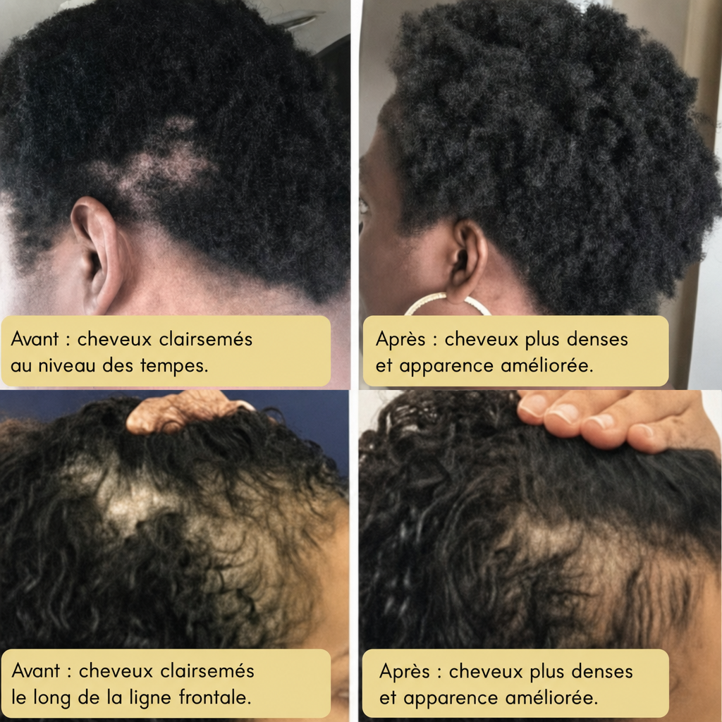 -50 % · OFFRE LIMITÉE · VitalGrow™ · Soin naturel pour la pousse des cheveux