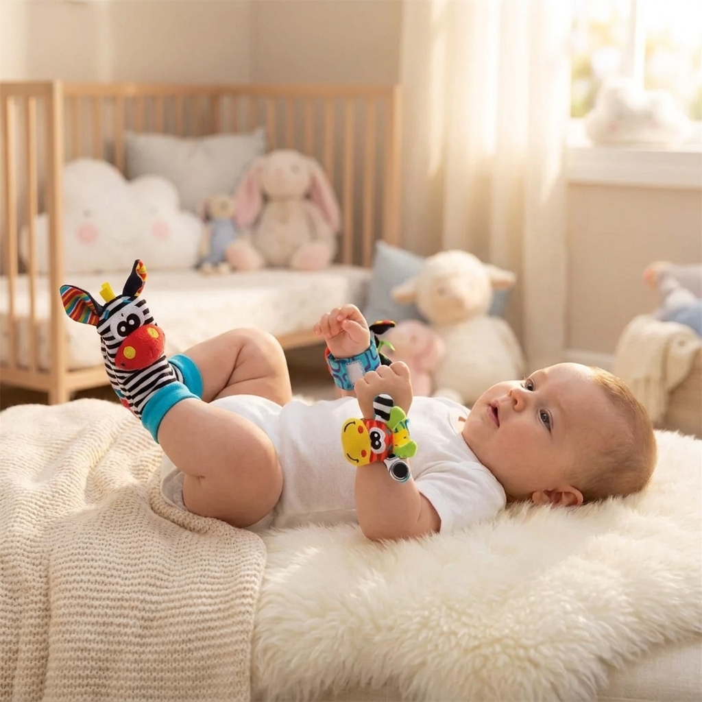 -50 % · OFFRE LIMITÉE · RattlePals™ · Ensemble de hochets pour bébé