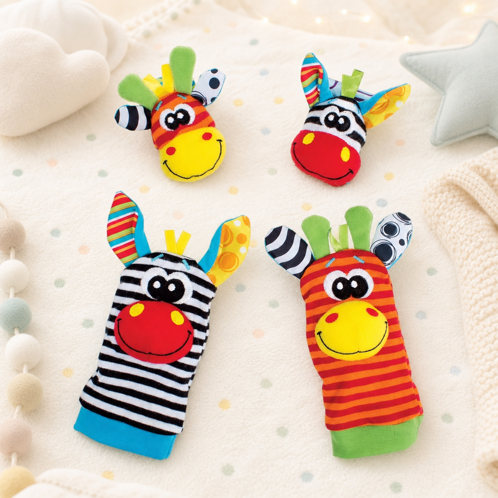 -50 % · OFFRE LIMITÉE · RattlePals™ · Ensemble de hochets pour bébé