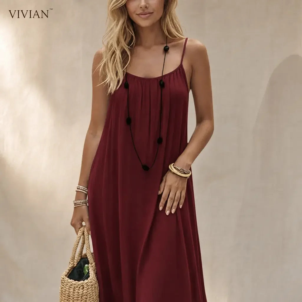 Robe Vivian en Rouge