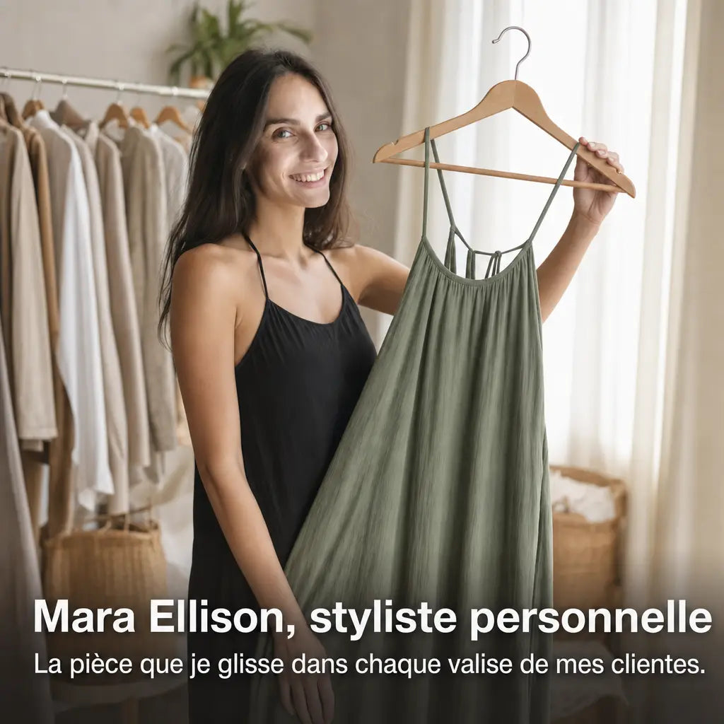 Mara Ellison, styliste personnelle, recommande la robe Vivian