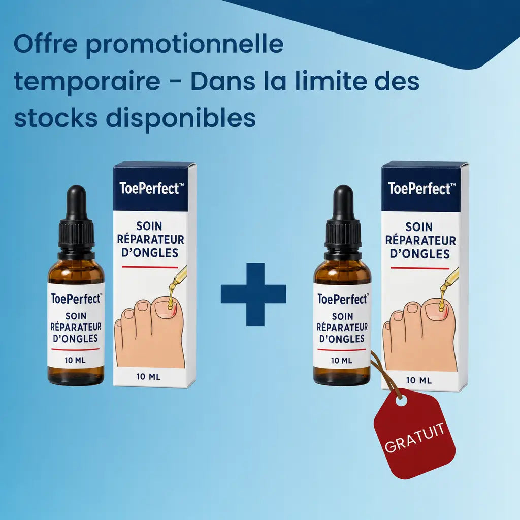 Offre 1+1 gratuit ToePerfect