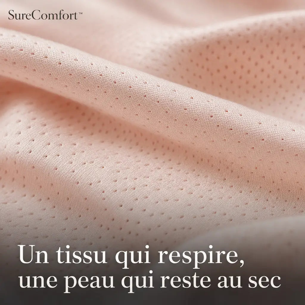 Un tissu qui respire, une peau qui reste au sec
