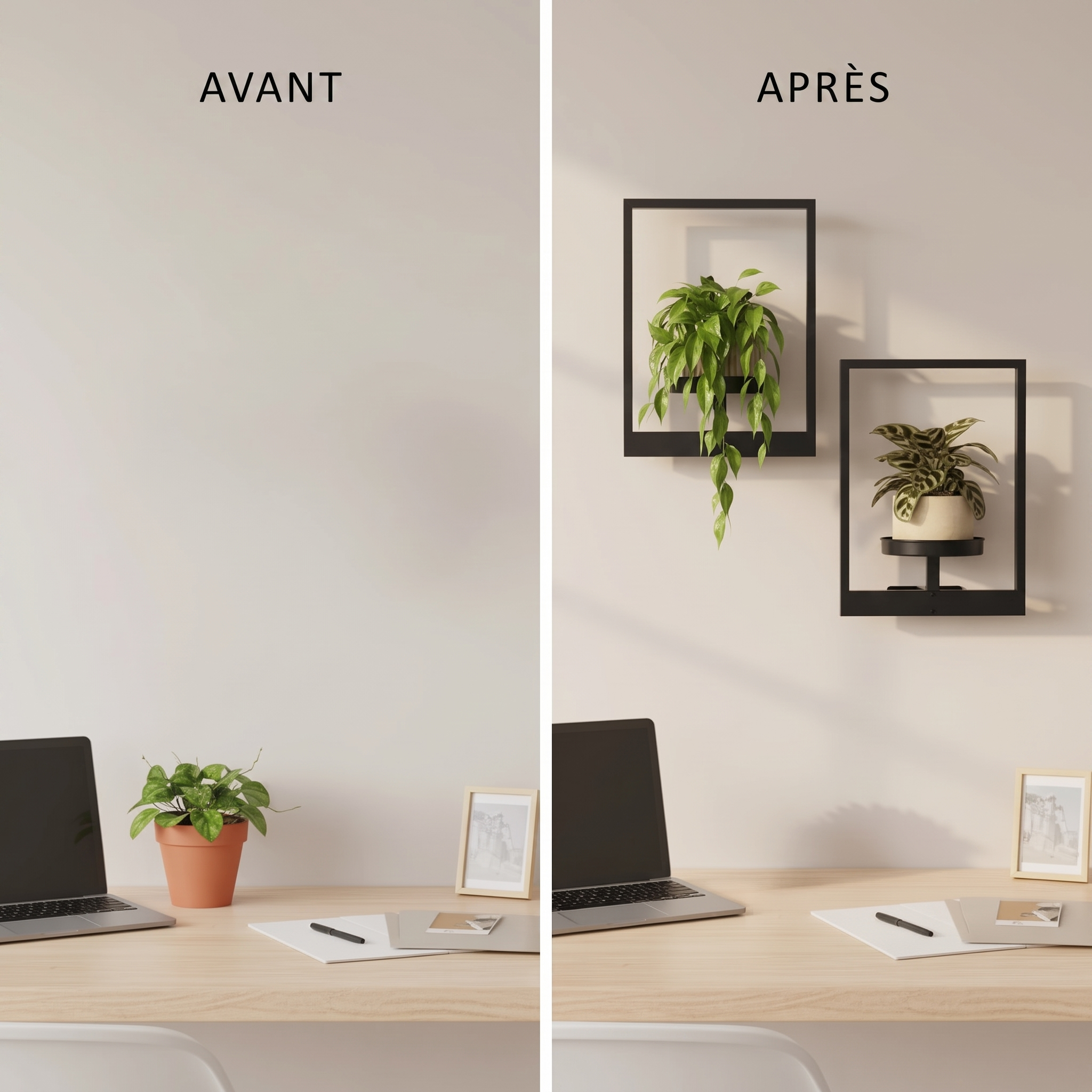 FloraView™ — avant / après