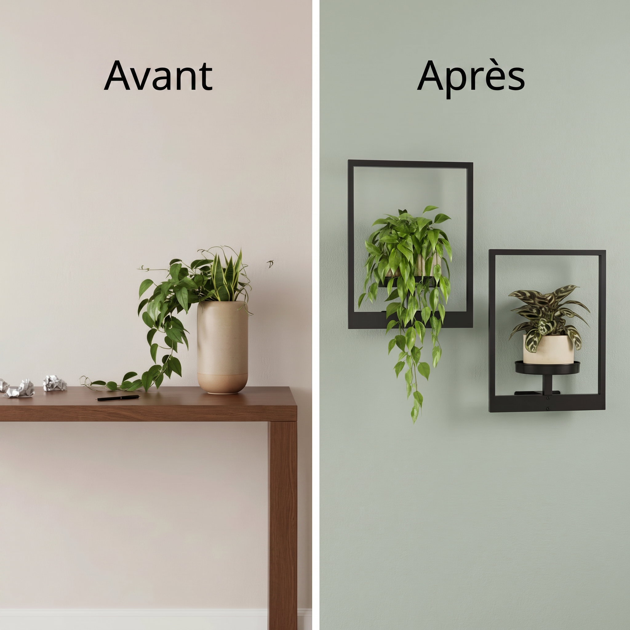 FloraView™ — avant / après