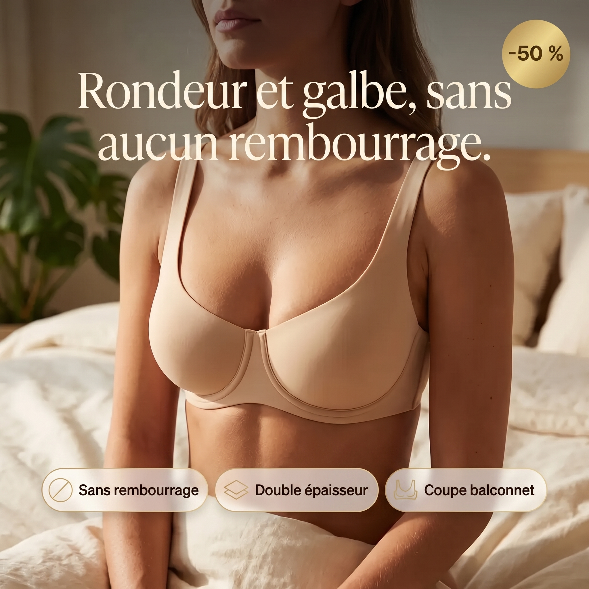 -50 % · OFFRE LIMITÉE · BareFit™