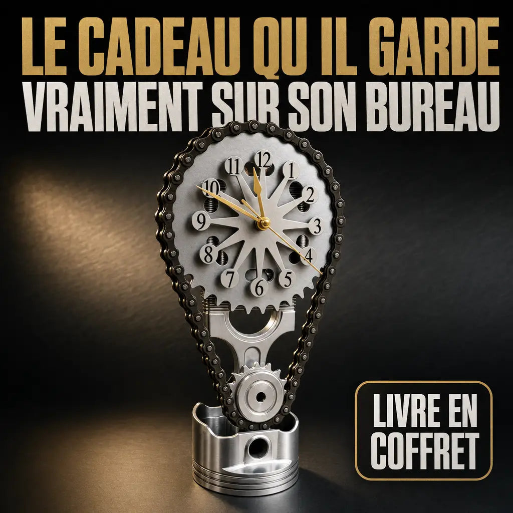 Le cadeau qu'il garde vraiment sur son bureau, livré en coffret
