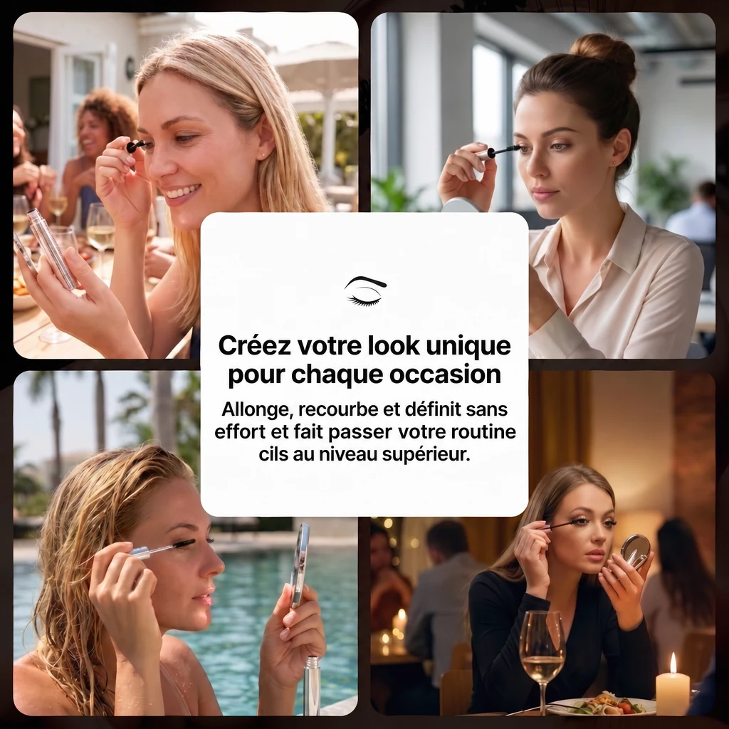 LashLift pour chaque occasion : terrasse, bureau, piscine, dîner