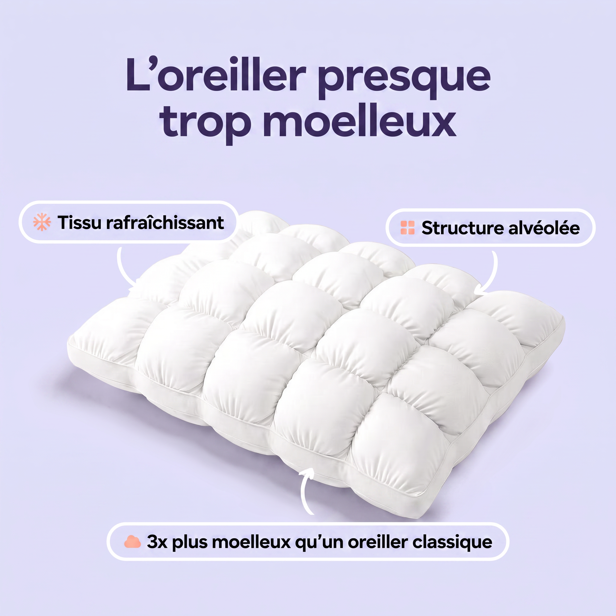 -50 % · OFFRE LIMITÉE · DreamPuff™