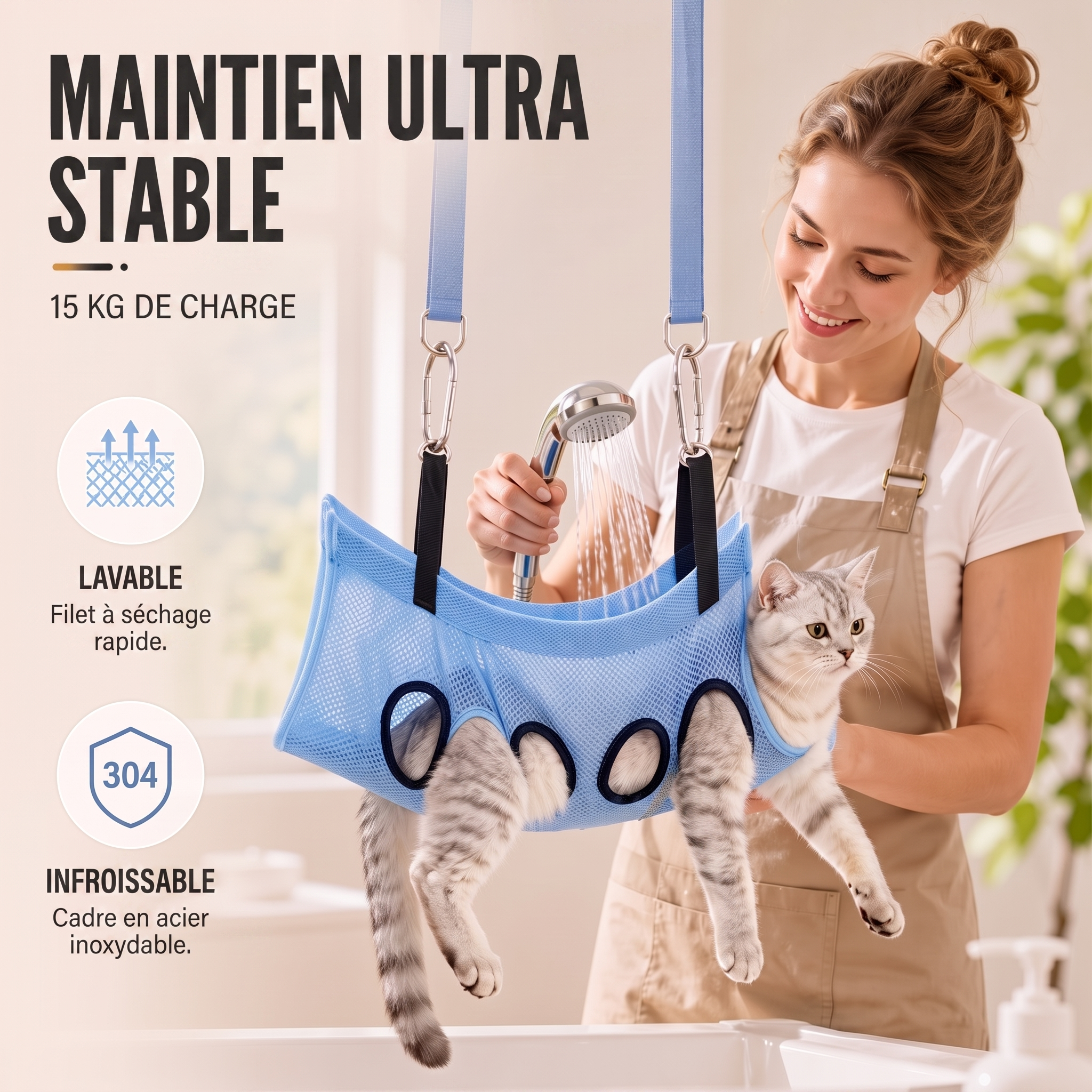 -50 % · OFFRE LIMITÉE · GroomStation™ · Table de toilettage