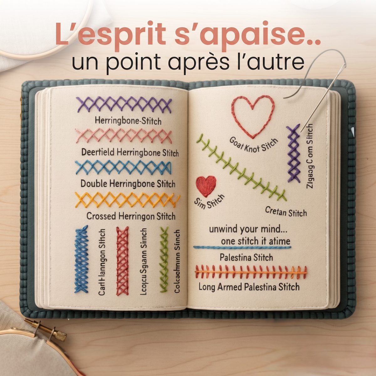 -50 % · OFFRE LIMITÉE · EmbroiDiary™ · Kit de broderie