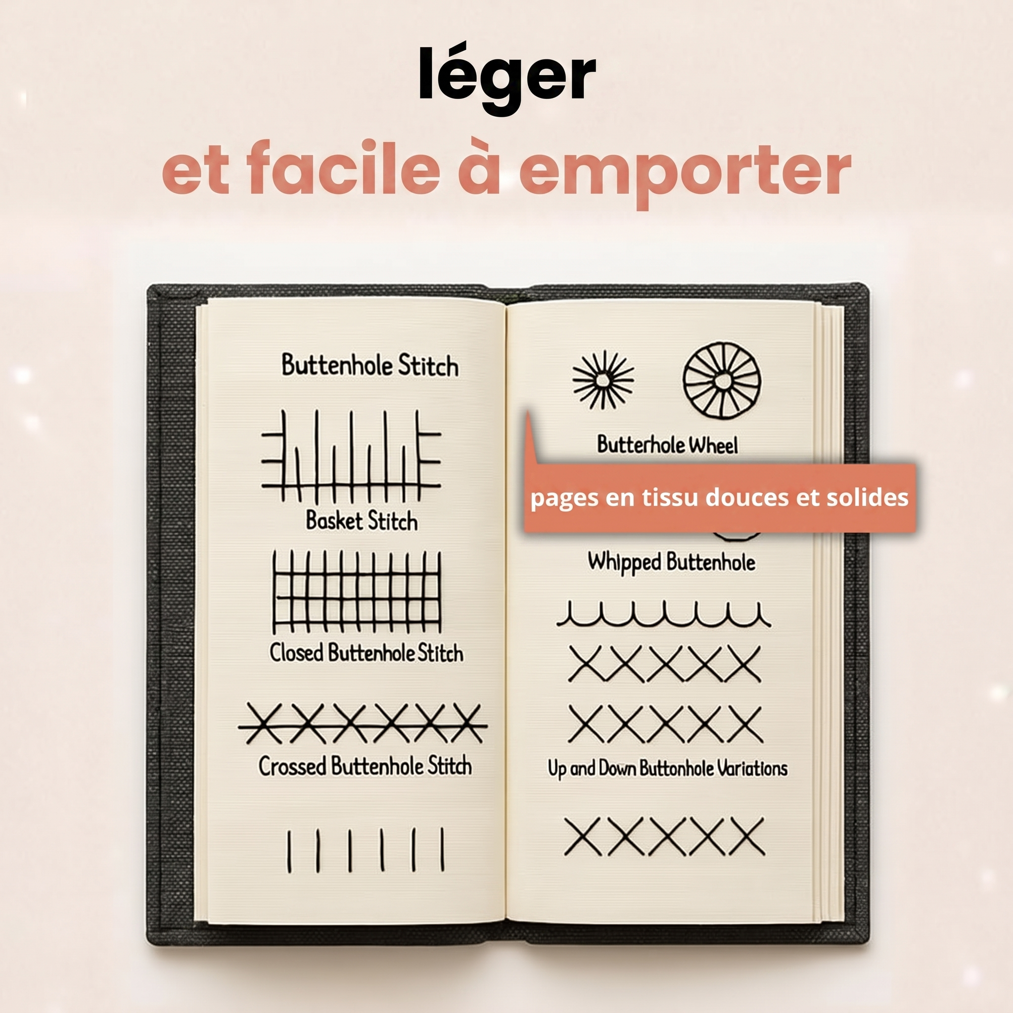 -50 % · OFFRE LIMITÉE · EmbroiDiary™ · Kit de broderie