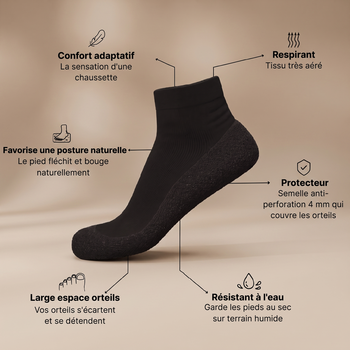 -50 % · OFFRE LIMITÉE · AirSox™