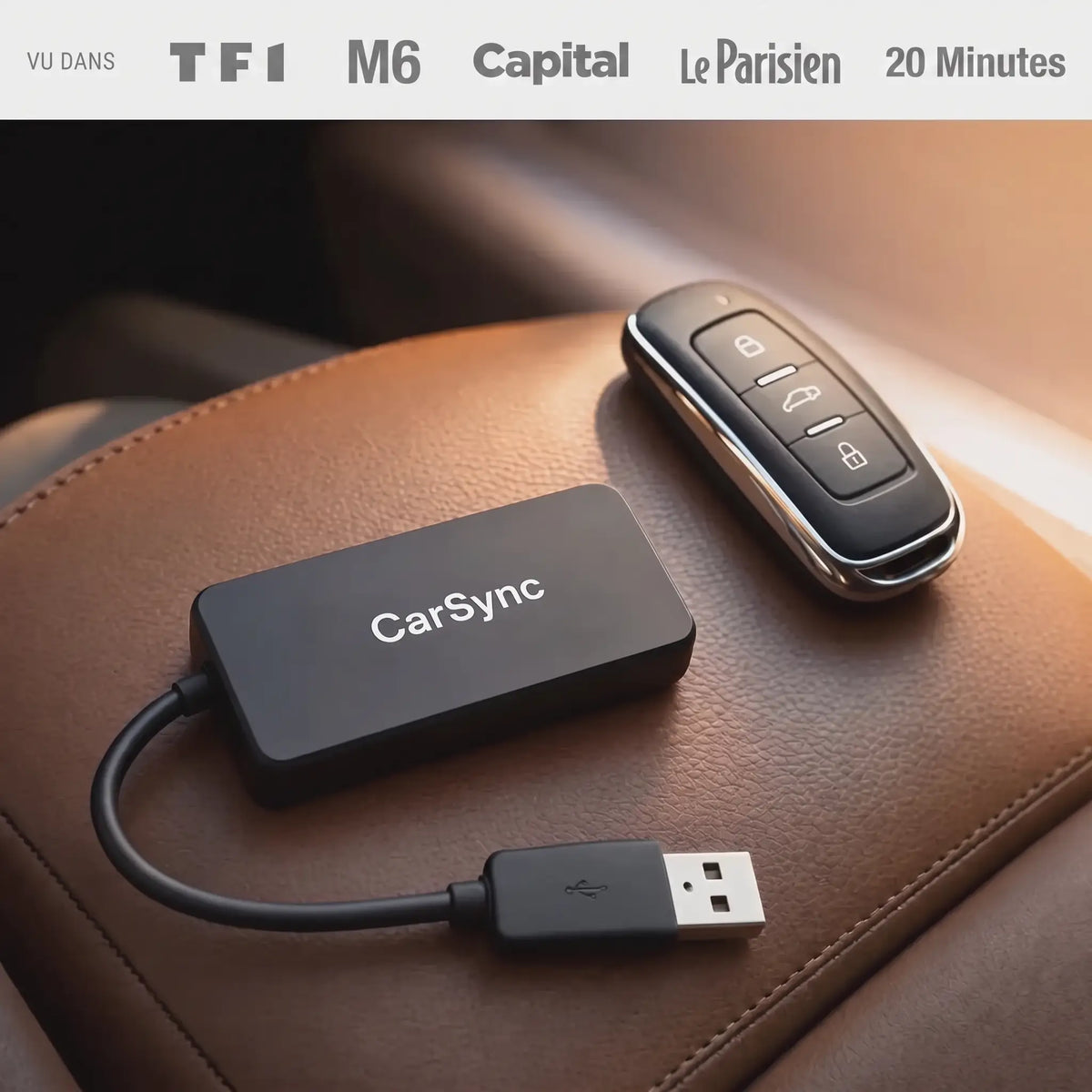 CarSync vu dans les medias francais